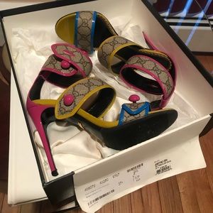 Gucci multicolored sandals